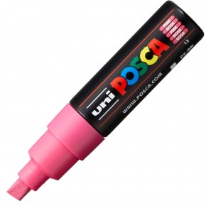 Uni-Ball Posca 8.0 Su Bazlı Poster Markörü Pembe PC-8K (1 Adet)