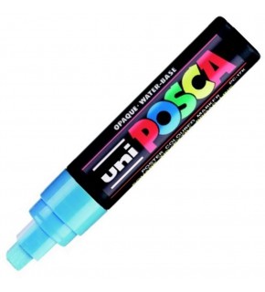 Uni-Ball Poster Markörü Posca 15.0 Su Bazlı A.Mavi Pc-17K