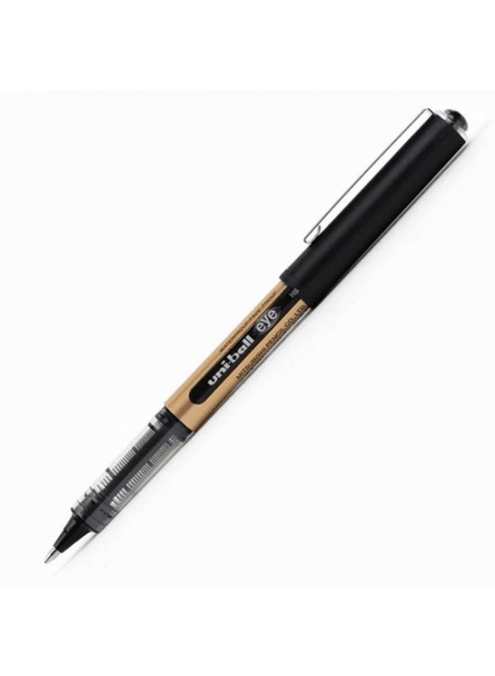 Uni-Ball Roller Kalem 10 Eye Broad Jel Bilye Uç İmza Kalemi 1.0 mm Siyah UB-150 (1 Adet)
