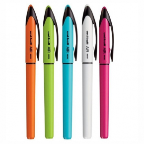Uni-Ball Roller Kalem Aır 0.5 MM Çim Yeşili Mavi UBA-188EL-M (1 Adet)