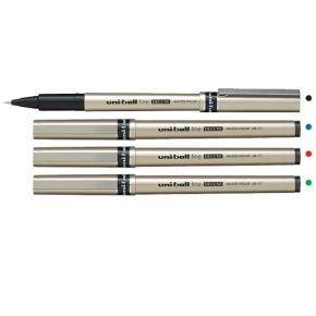 Uni-Ball Roller Kalem Deluxe Bilye Uç 0.7 MM Kırmızı UB-177 (1 Adet)