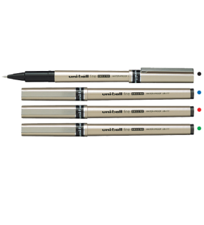 Uni-Ball Roller Kalem Deluxe Bilye Uç 0.7 MM Mavi UB-177 (1 Adet)