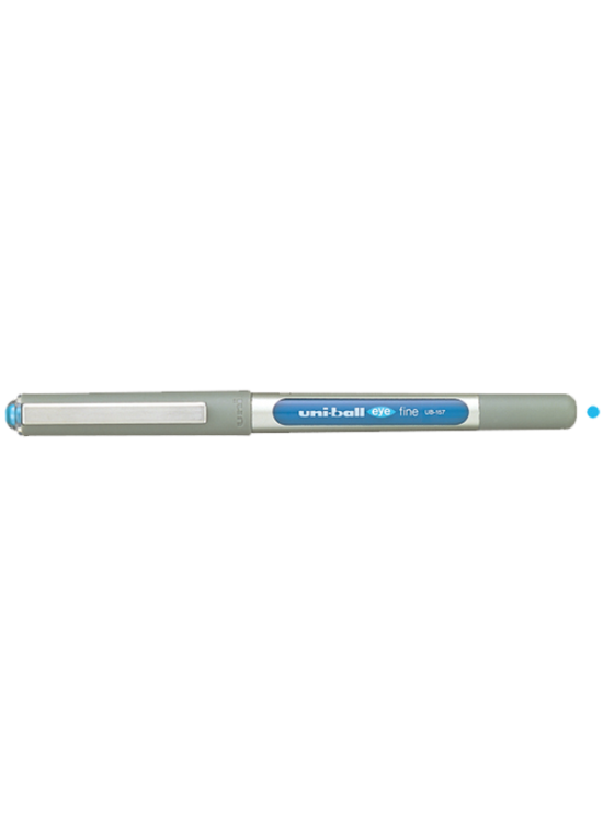 Uni-Ball Roller Kalem Eye Fine Bilye Uç 0.7 MM Açık Mavi UB-157 (1 Adet) Uni-Ball Roller Kalem Eye Fine Bilye Uç 0.7 MM Açık Mavi UB-157 (1 Adet)