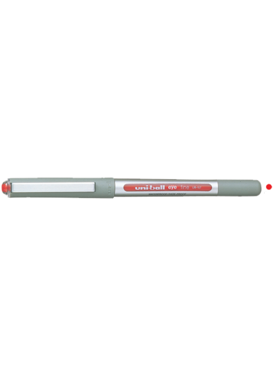 Uni-Ball Roller Kalem Eye Fine Bilye Uç 0.7 MM Kırmızı UB-157 (1 Adet)