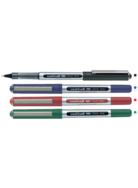 Uni-Ball Roller Kalem Eye Micro Bilye Uç 0.5 MM Yeşil UB-150 (1 Adet)