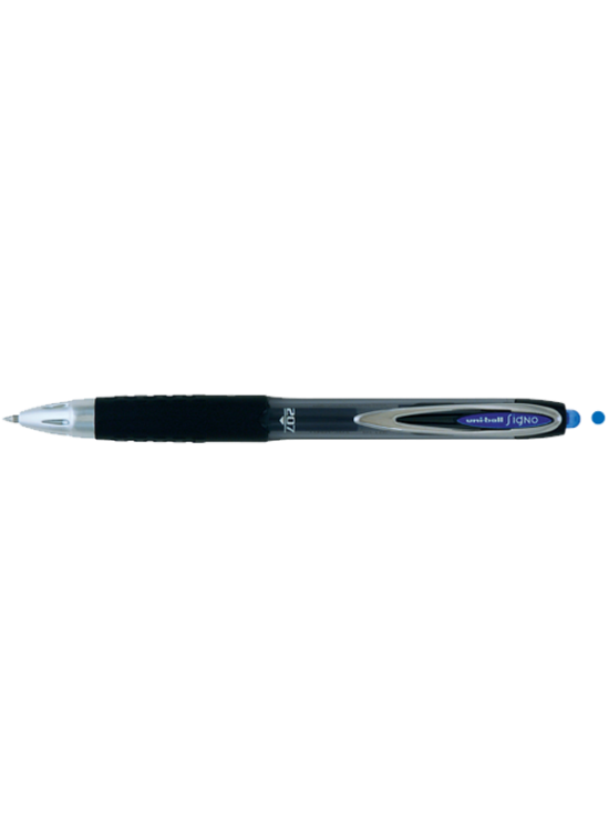 Uni-Ball Roller Kalem Signo 207 Jel Bilye Uç Mekanik 0.7 MM Mavi UMN-207 (1 Adet)