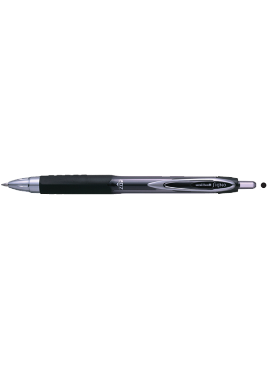 Uni-Ball Roller Kalem Signo 207 Jel Bilye Uç Mekanik 0.7 MM Siyah UMN-207 (1 Adet)