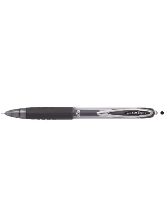 Uni-Ball Roller Kalem Signo 207ND Jel İğne Uç Mekanik 0.7 MM Siyah UMN-207ND (1 Adet)