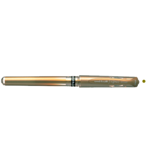 Uni-Ball Roller Kalem Signo Broad Jel Bilye Uç Davetiye 1.0 mm Altın UM-153 (1 Adet)