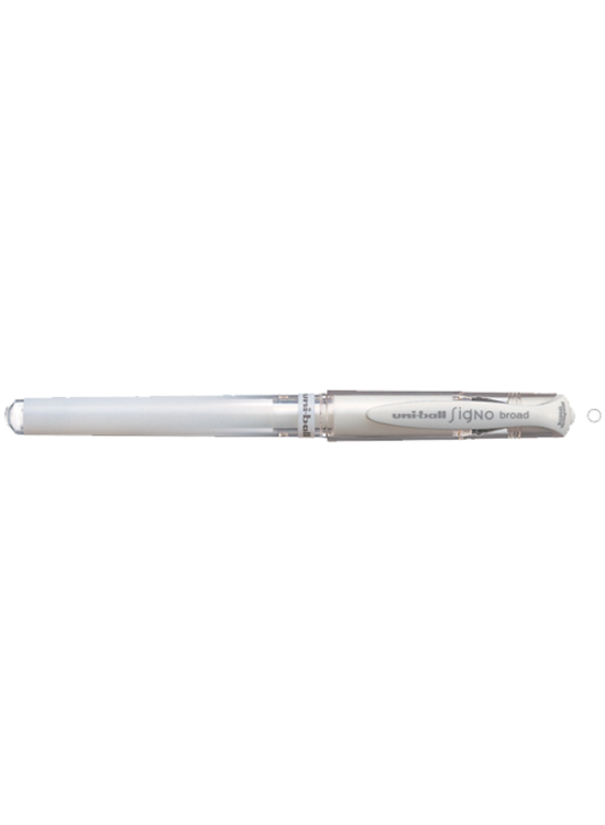 Uni-Ball Roller Kalem Signo Broad Jel Bilye Uç Davetiye 1.0 MM Beyaz UM-153 (1 Adet) Uni-Ball Roller Kalem Signo Broad Jel Bilye Uç Davetiye 1.0 MM Beyaz UM-153 (1 Adet)