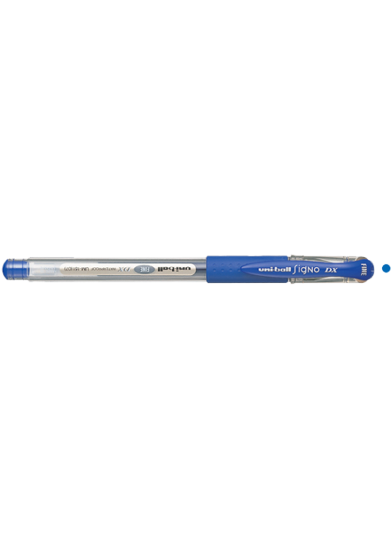 Uni-Ball Roller Kalem Signo Dx Fine Jel Bilye Uç 0.7 MM Mavi UM-151 (1 Adet)