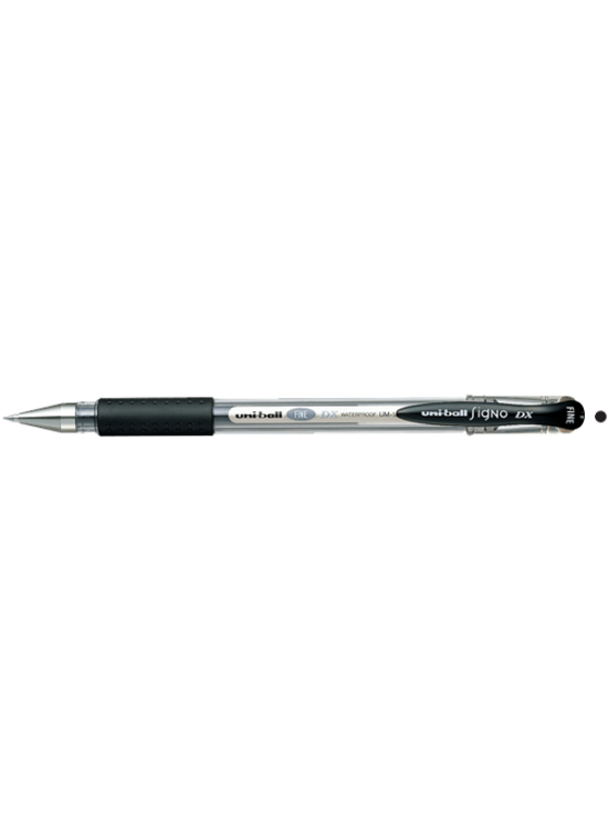 Uni-Ball Roller Kalem Signo Dx Fine Jel Bilye Uç 0.7 MM Siyah UM-151 (1 Adet)
