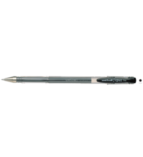 Uni-Ball Roller Kalem Signo Fine Jel Bilye Uç 0.7 MM Siyah UM-100 (1 Adet)