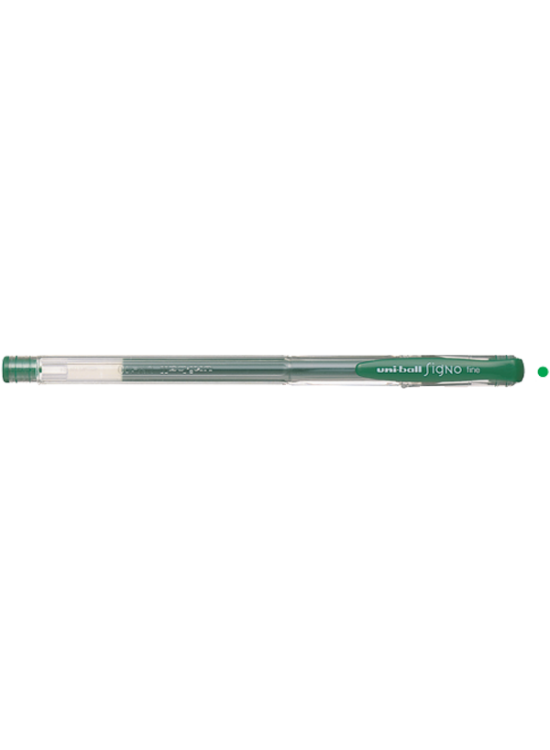 Uni-Ball Roller Kalem Signo Fine Jel Bilye Uç 0.7 MM Yeşil UM-100 (1 Adet)