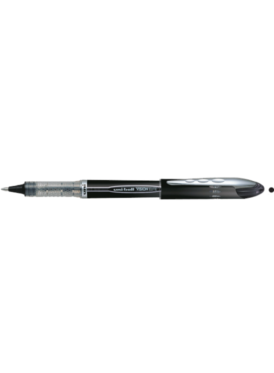 Uni-Ball Roller Kalem Vision Elite Bilye Uç 0.5 mm Siyah UB-205 (1 Adet)