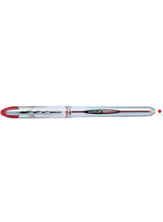 Uni-Ball Roller Kalem Vision Elite Bilye Uç 0.8 mm Kırmızı UB-200 (1 Adet) Uni-Ball Roller Kalem Vision Elite Bilye Uç 0.8 mm Kırmızı UB-200 (1 Adet)