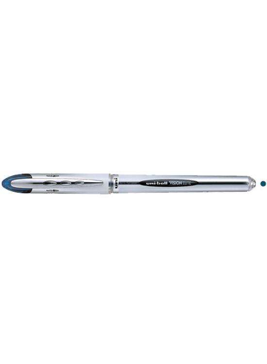 Uni-Ball Roller Kalem Vision Elite Bilye Uç 0.8 MM Mavi Siyah UB-200 (1 Adet)