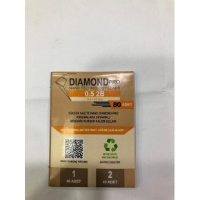 Uni-Ball Versatil Kalem Yedeği Nano Dıomand Pro 2B 0.5 MM 80 Li Ndp-05-80 2B (1 Adet)