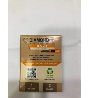 Uni-Ball Versatil Kalem Yedeği Nano Dıomand Pro 2B 0.5 MM 80 Li Ndp-05-80 2B (1 Adet)