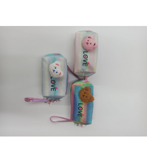 Unick Color Kalem Kutu Simli Love Cat 7702