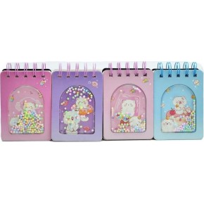 Unick Color Not Defteri Spiralli Boncuklu Kedi 6717 (1 Adet)