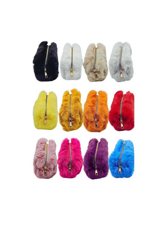 Unicus Kalem Kutu Tavşan Tüyü Peluş Xl UNCS-909 (1 Adet)