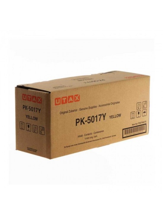 UTAX PK-5017Y Yellow Sarı Orjinal Fotokopi Toneri C3062-3066 6.000 Sayfa