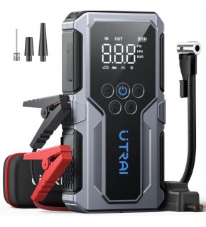 UTRAI Jstar JS9 15000mAh 4 in 1 Jump Starter+Lastik Şişirme Pompalı Taşınabilir Akü Takviye Kiti