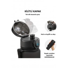 Uzspace Matara Tritan 1000 ML 3038-7