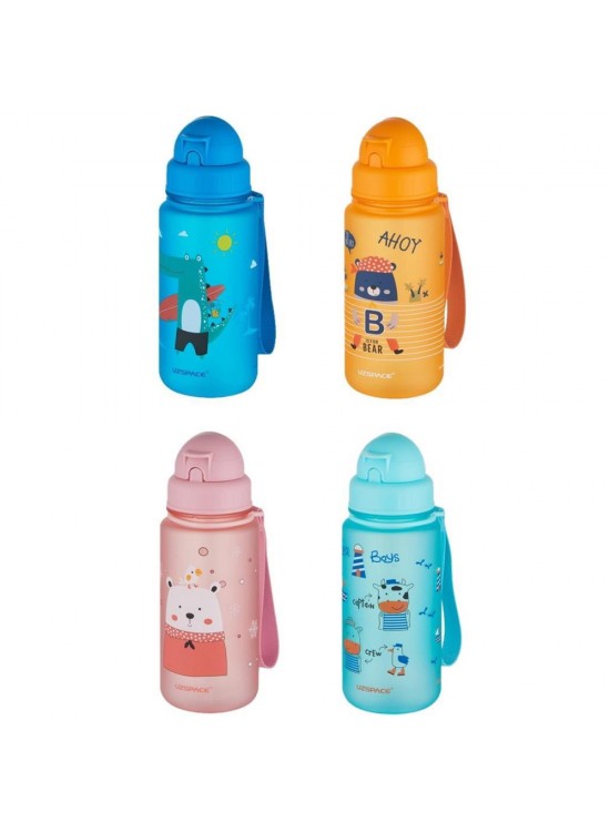 Uzspace Matara Tritan Pipetli Metal Renk 3024-5