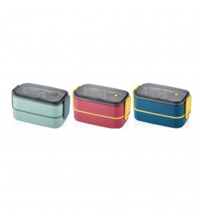Vagonlife Beslenme Kutusu Lunch Box Paslanmaz Çelik 1400 ML BL50002-2