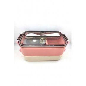 Vagonlife Beslenme Kutusu Lunch Box Paslanmaz Çelik 1500 ML XC-465