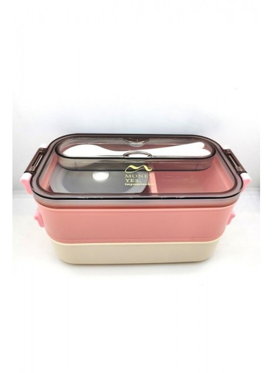Vagonlife Beslenme Kutusu Lunch Box Paslanmaz Çelik 1500 ML XC-465