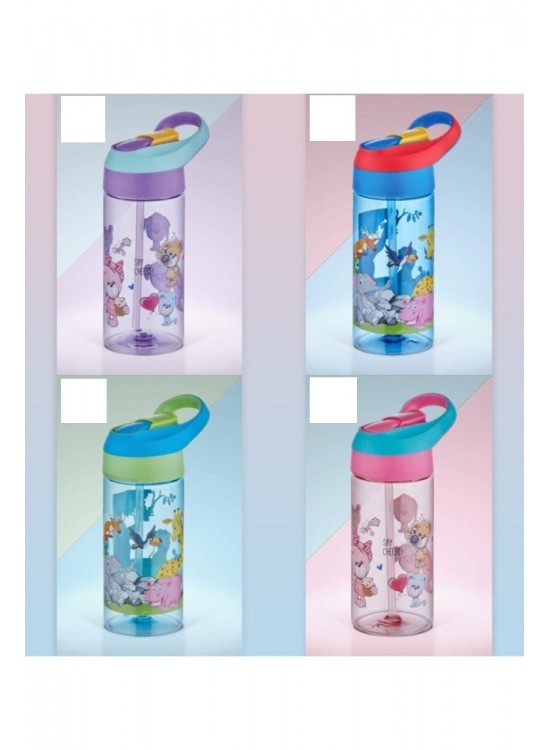 Vagonlife Matara Pipetli Tritan 500 ML Asorti 0301 Vagonlife Matara Pipetli Tritan 500 ML Asorti 0301