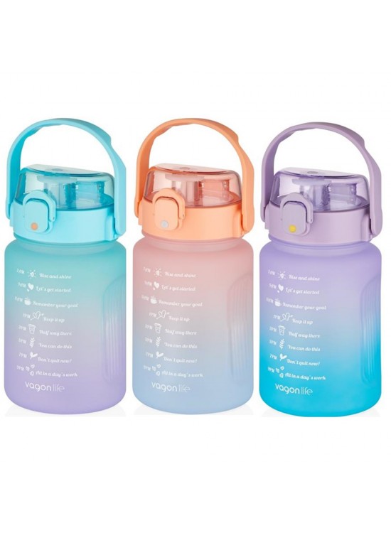 Vagonlife Matara Policarbon 1000 ML Karışık Renk VGN2212 Vagonlife Matara Policarbon 1000 ML Karışık Renk VGN2212