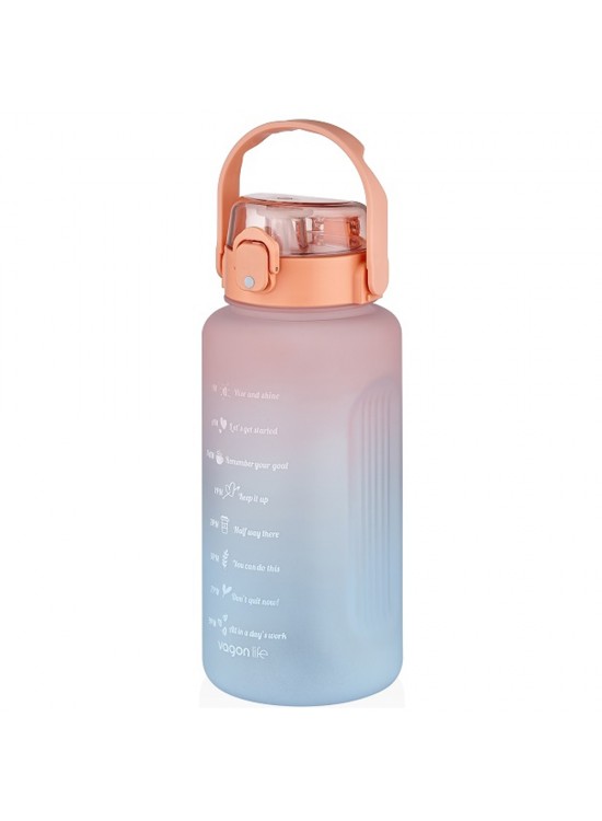 Vagonlife Matara Policarbon 2000 ML Karışık Renk VGN2214 Vagonlife Matara Policarbon 2000 ML Karışık Renk VGN2214