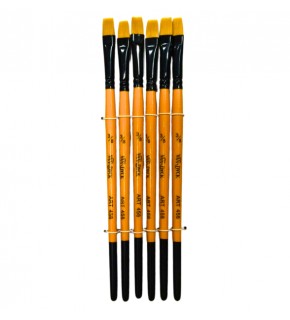 Van Dyck Sentetik Kısa Sap Sarı Fırça VD458 3/8