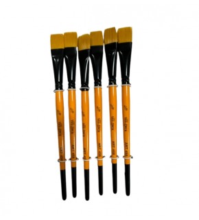 Van Dyck Sentetik Kısa Sap Sarı Fırça VD458 5/8