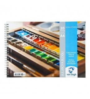 Van Gogh Sulu Boya Kağıdı Spiralli 20 YP A3 300 GR T300A34020