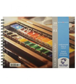 Van Gogh Sulu Boya Kağıdı Spiralli 20 YP A5 300 GR T300A54020