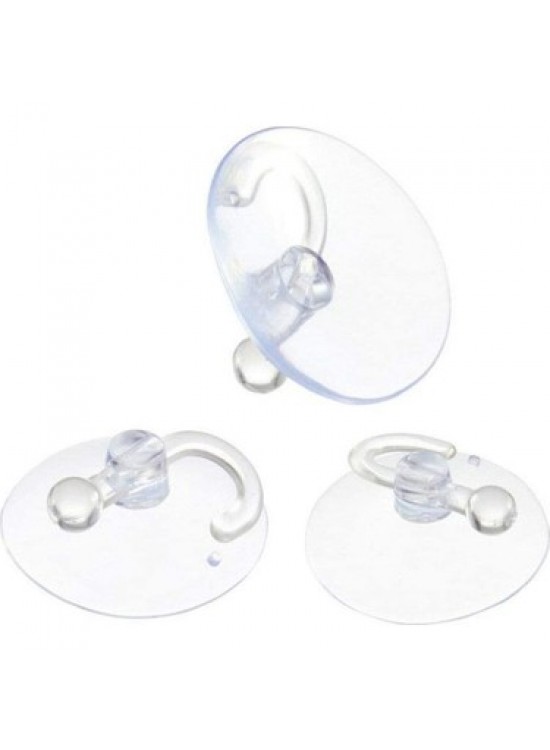 Vantuz Kancalı Küçük 3Cm 100 Adet Vantuz Kancalı Küçük 3Cm 100 Adet