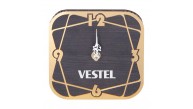 VARDA123 AHŞAP MASAÜSTÜ SAAT (145X145 MM)