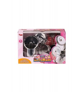 Vardem 8 Parca Celık Tencere Tava Set