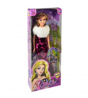 Vardem Oyuncak 29 Cm Renk Değiştiren Pullu Elbiseli Bebek 48 Pcs VRD-WG-66772