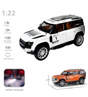 Vardem Oyuncak Çek Bırak 1:22 Sesli Işıklı Buharlı Df Safari Jeep VRD-HCL-810PA (1 Adet)