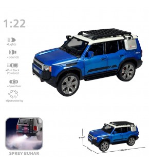 Vardem Oyuncak Çek Bırak 1:22 Sesli Işıklı Buharlı Off-road Jeep VRD-HCL-522A (1 Adet)