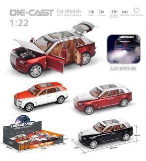 Vardem Oyuncak Çek Bırak 1:22 Sesli Işıklı Buharlı Renkli Rr Lüx Jeep VRD-HCL-806PA (1 Adet)