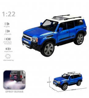 Vardem Oyuncak Çek Bırak 1:22 Sesli Ve Işıklı Buharlı Jeep VRD-HCL-521A (1 Adet)