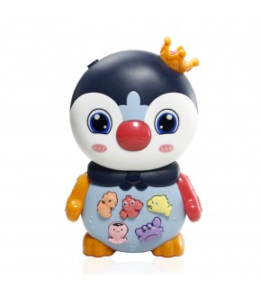 Vardem Oyuncak Işıklı Ve Müzikli Penguen Bebek Piyanosu VRD-JLG-855-136A