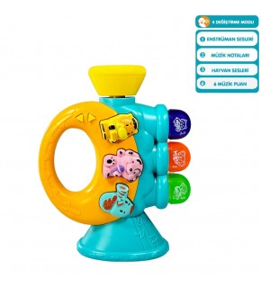 Vardem Oyuncak Işıklı Ve Müzikli Trompet Bebek Piyanosu VRD-JLG-855-38A